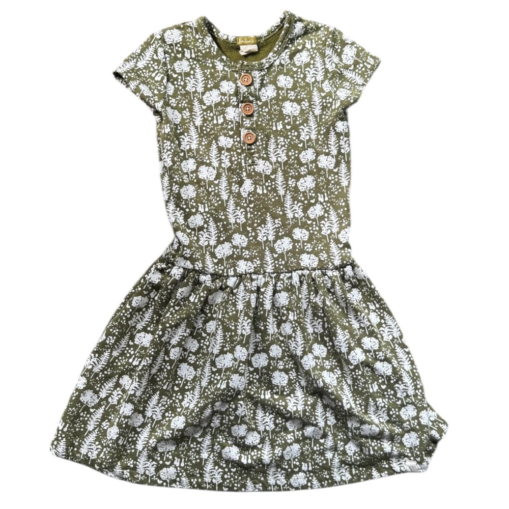 Little Road White and Gray Casual Sundress with Peter Pan Collar